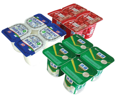 Film van het de Schildeksel van de yoghurtkop de Gemakkelijke/Lidding-Film in Broodje met het Sterke Verzegelen